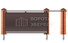Ворота откатные верхние 2500×3000 ВЭ-5135